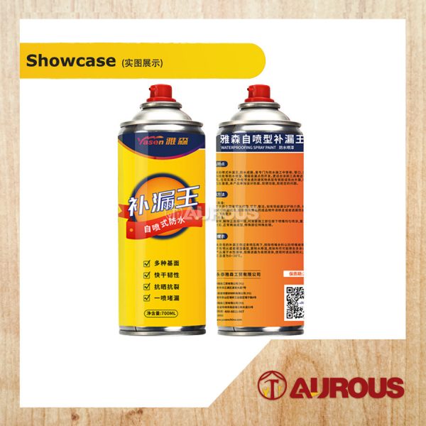 YASEN WATERPROOF LEAK SEALING REPAIR TRANSPARENT SPRAY ANTI LEAKAGE SOLUTION SPRAY PAINT 700ML - Image 3