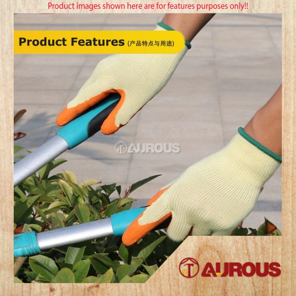 Safety Protective Latex Coated Cotton Hand Glove Pvc Grip Palm(Colour randomly) - Image 9