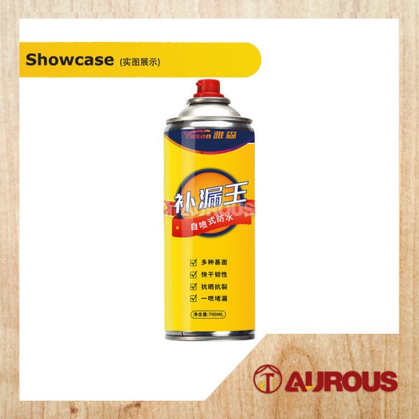 YASEN WATERPROOF LEAK SEALING REPAIR TRANSPARENT SPRAY ANTI LEAKAGE SOLUTION SPRAY PAINT 700ML - Image 2