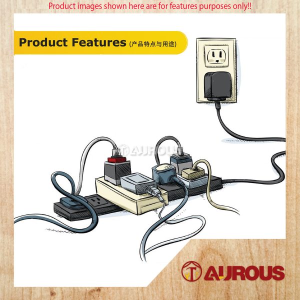 EXTENSION SOCKET C/W PLUG TOP 2/3/4/5 GANG (2, 5 METER) - Image 9