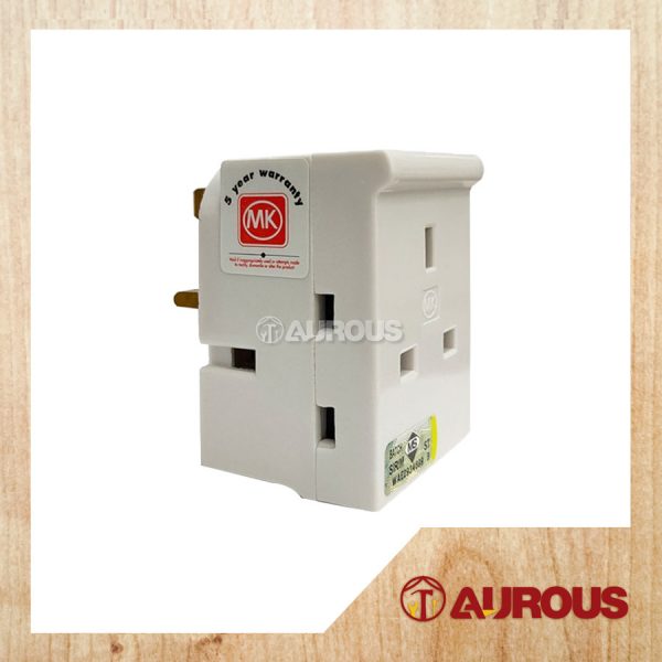 3 WAY 13A SOCKET ADAPTOR MK692