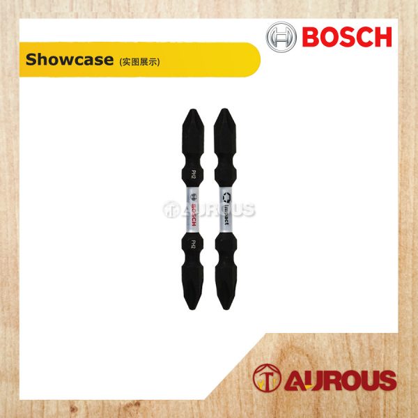 BOSCH POWER MAGNETISED SCREW BIT (H/D) (+)(+) (10 PCS) - Image 4