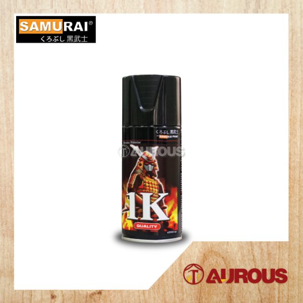 SAMURAI AEROSOL SPRAY PAINT 1K LACQUER 300ML [K1K , K1KT]