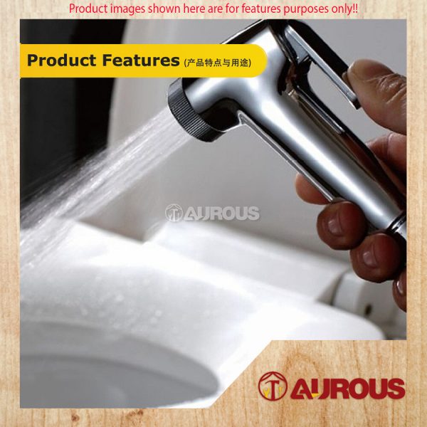 ISANO HAND BIDET SET MODEL 1710BC CHROME COLOUR (ABS CHROME) - Image 6