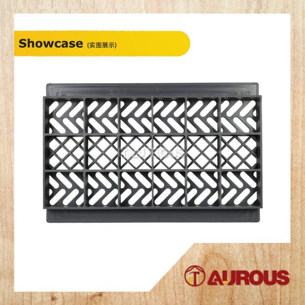 Koyomat PVC Drain Cover 9''x17'' (Grey) - Image 2