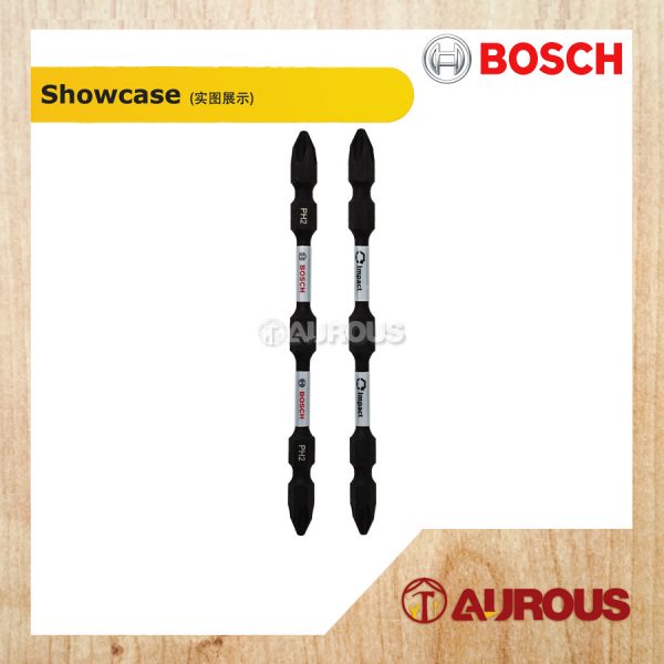 BOSCH POWER MAGNETISED SCREW BIT (H/D) (+)(+) (10 PCS) - Image 5