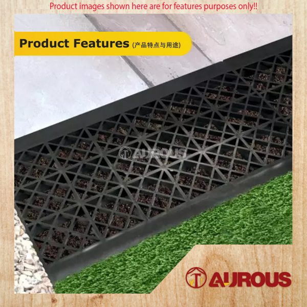 Koyomat PVC Drain Cover 9''x17'' (Grey) - Image 8