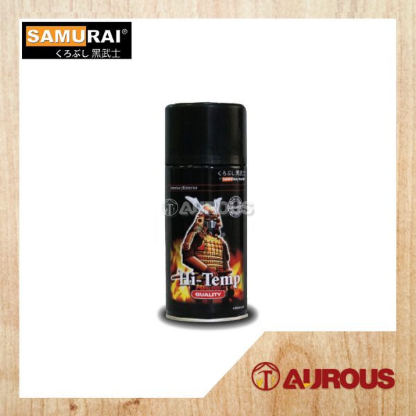 SAMURAI AEROSOL SPRAY PAINT 300ML HI-TEMP [600°C HEAT RESISTANT***]