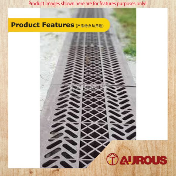 Koyomat PVC Drain Cover 9''x17'' (Grey) - Image 9