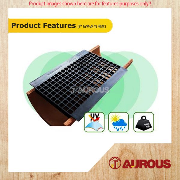 KOYOMAT PVC DRAIN COVER 6" X 15" BROWN - Image 8