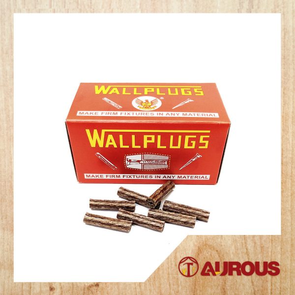 WOOD WALL PLUG / WALL PLUG KAYU (100PCS/BOX)