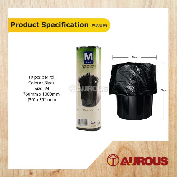 BIO-DEGRADABLE GARBAGE BAG [MEDIUM , LARGE] - Image 5