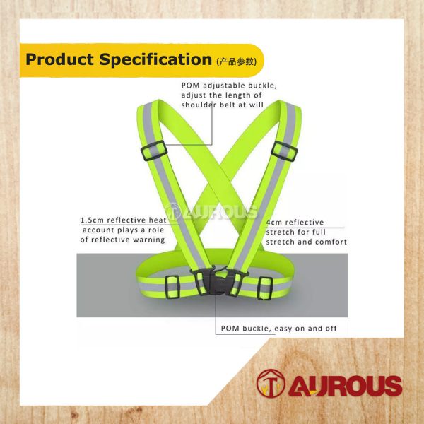 SAFETY ELASTIC BELT V-TYPE SAFETY VEST - Image 5