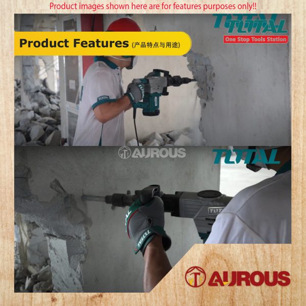 TOTAL DEMOLITION HAMMER TH213006 1300W - Image 8