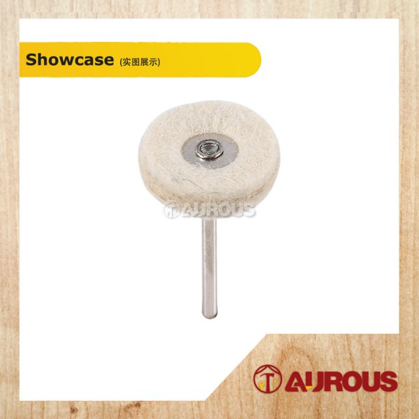 POLISHING WOOL FELT BIT 25MM (3MM SHANK) - Image 2