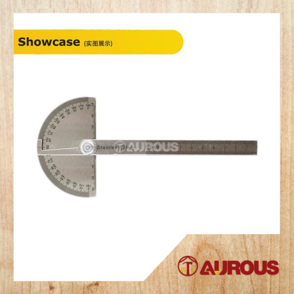 Stainless Steel Angle Ruler Protractor (small) - Image 2