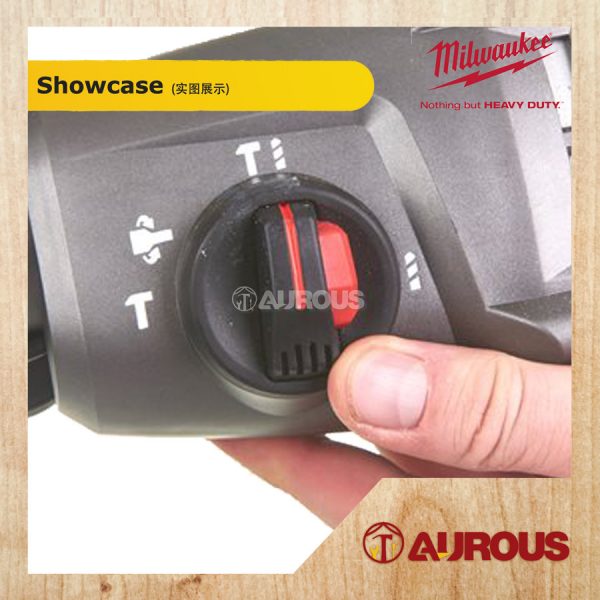 MILWAUKEE 3 IN1 ROTARY HAMMER PH 26T 800W 2.4J WITH EXTRA FREE GIFT - Image 4