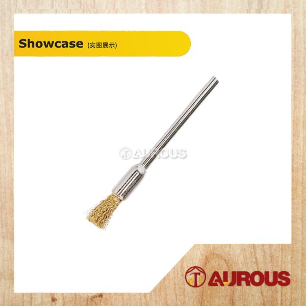 COPPER WHEEL/CUP/STRAIGHT BRUSH (3MM SHANK) - 1 PIECE - Image 4