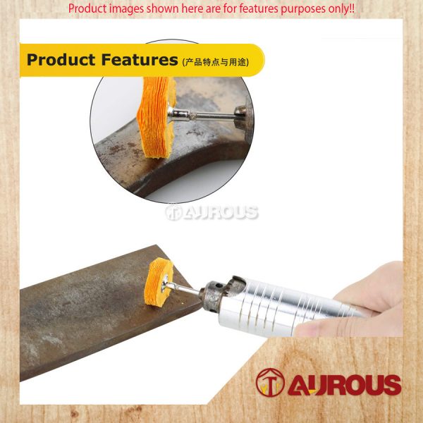 MINI YELLOW SEWING BUFFING BIT (3MM SHANK) - Image 4