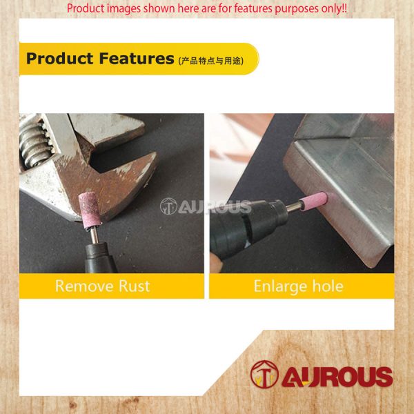 ABRASIVE MOUNTED STONE GRINDING BIT [CONE] 4MM/5MM/6MM/8MM/10MM (3MM SHANK) - Image 6