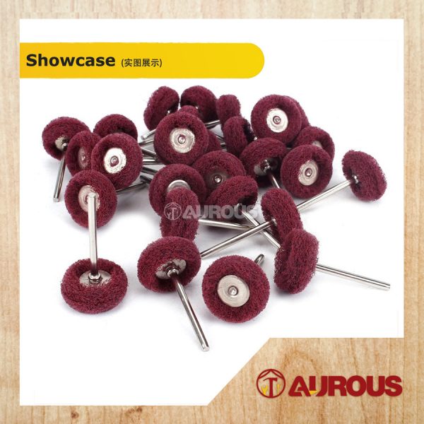 MINI SCOURER RED GRINDING BIT (3MM SHANK) - 1 PIECE - Image 2