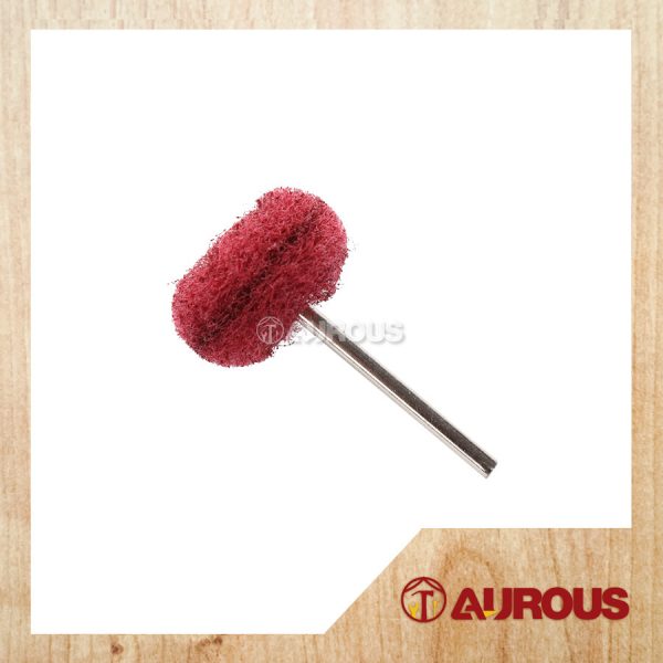 MINI SCOURER RED GRINDING BIT (3MM SHANK) - 1 PIECE