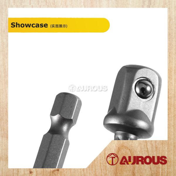 DRILL BIT CONVERTER (HEX SHANK TO BOX SPANNER SOCKET) 1/4",3/8",1/2" - Image 5
