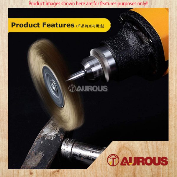 COPPER WHEEL/CUP/STRAIGHT BRUSH (3MM SHANK) - 1 PIECE - Image 8