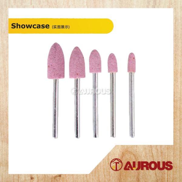 ABRASIVE MOUNTED STONE GRINDING BIT [CONE] 4MM/5MM/6MM/8MM/10MM (3MM SHANK) - Image 3