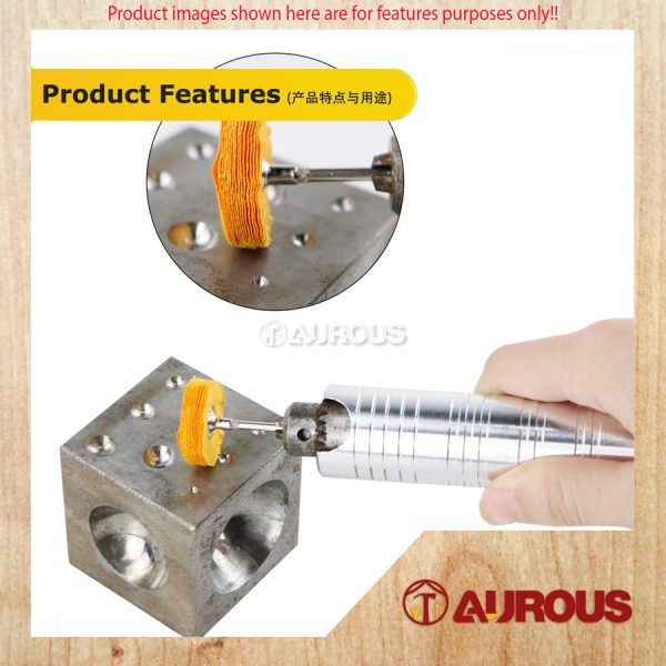 MINI YELLOW SEWING BUFFING BIT (3MM SHANK) - Image 5