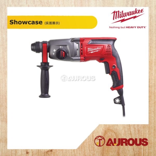 MILWAUKEE 3 IN1 ROTARY HAMMER PH 26T 800W 2.4J WITH EXTRA FREE GIFT - Image 2