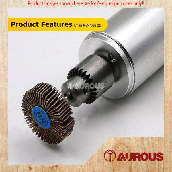 SANDPAPER FLAP WHEEL SANDING BIT [NO. 80] (3.17MM SHANK) - 1 PIECE - Image 7
