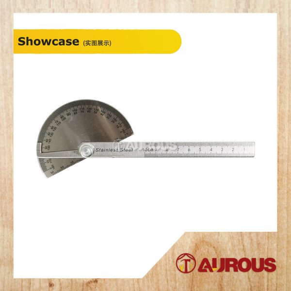 Stainless Steel Angle Ruler Protractor (small) - Image 3