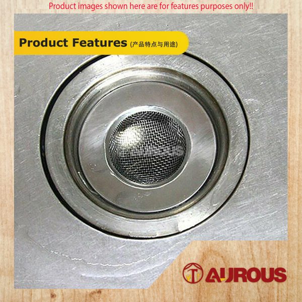 STAINLESS STEEL WASTE FILTER SINK STRAINER FILTER 165KT/175KT - Image 9