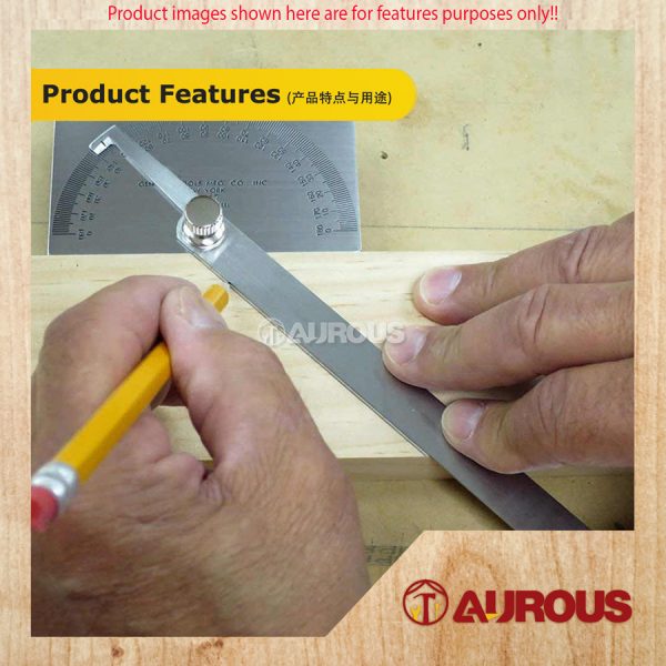 Stainless Steel Angle Ruler Protractor (small) - Image 9