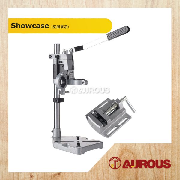 DRILL STAND HOLDER TS-6109 ALUMINUM BASE DRILL STAND (SINGLE/DOUBLE HOLE) - Image 2