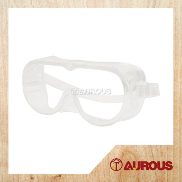 EYE GLASSES SAFETY GOOGLE (RUBBER CLEAR)
