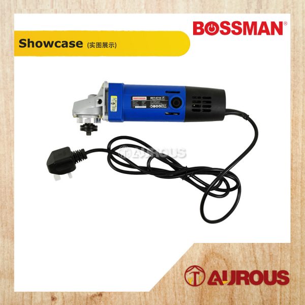 BOSSMAN MACHINE 4'' ANGLE GRINDER BST-4710 - Image 3