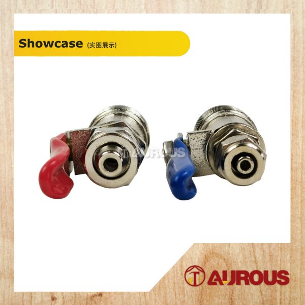 WATER FILTER VALVE 1/2" x 1/4" , 1/2" x 3/8" [MALE x VALVE] - Image 5