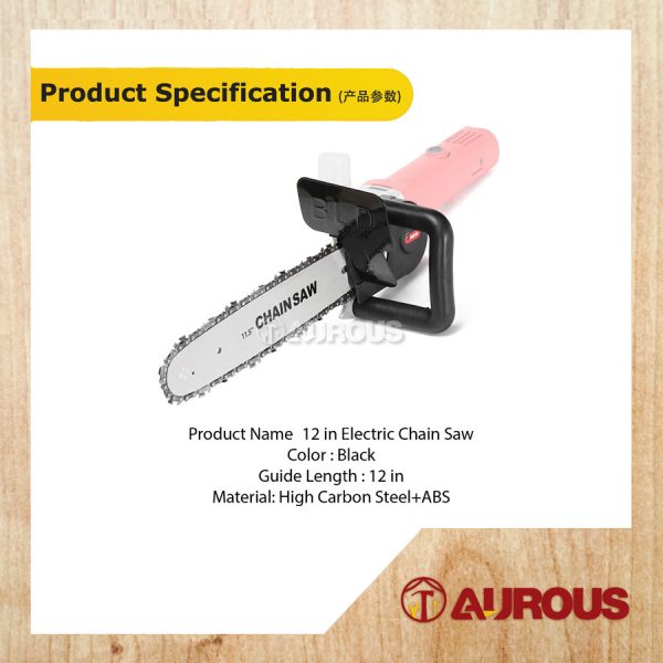 ELECTRIC CHAIN SAW STAND ADAPTER BRACKET ANGLE GRINDER 4'' CONVERTER SET 12'' [2ND GENERATION] - Image 6