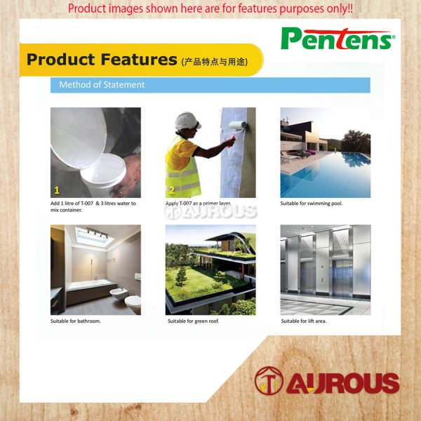 PENTENS WP PRIMER T-007 CEMENT MODIFIER (1KG) - Image 4