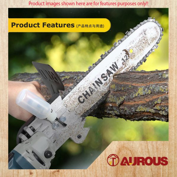 ELECTRIC CHAIN SAW CHAIN REPLACEMENT [CHAIN ONLY] SIZE 11.5'' - Image 6
