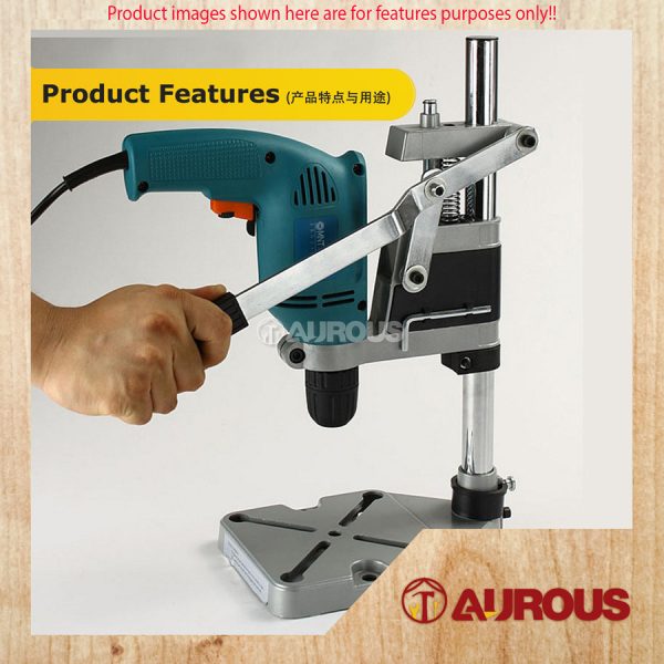 DRILL STAND HOLDER TS-6109 ALUMINUM BASE DRILL STAND (SINGLE/DOUBLE HOLE) - Image 8
