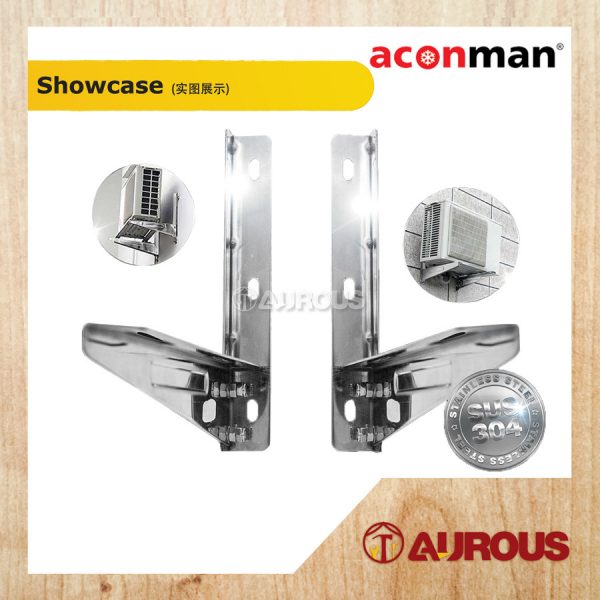 STAINLESS STEEL SUS304 OUTDOOR AIR-CONDITIONER WALL BRACKET 2.0/2.5HP - Image 4