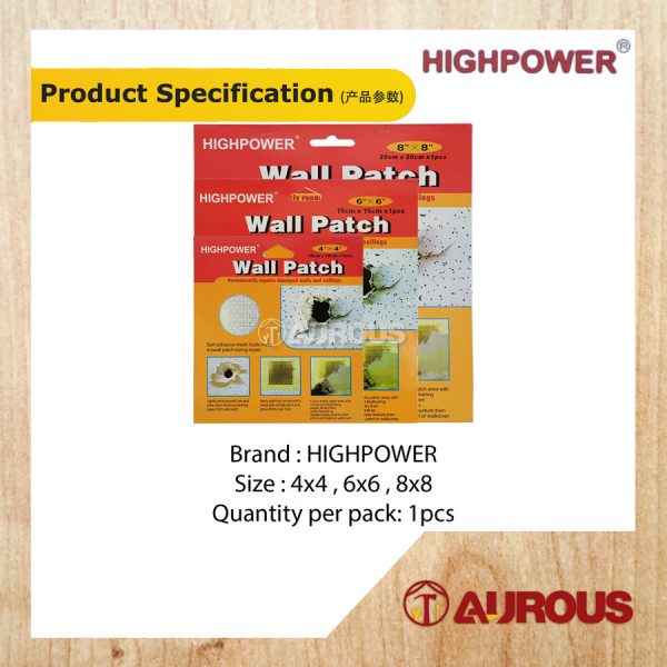 HighPower Wall Patch Repair Damage Wall,Dry walls and ceilings - Image 7