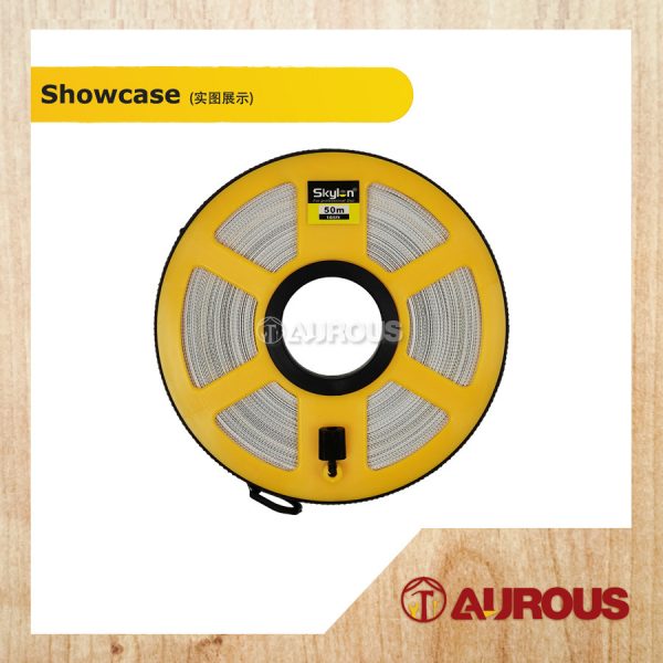 SKYLON ROUND TYPE NYLON MEASURING TAPE 30M/100FT , 50M/165FT - Image 2