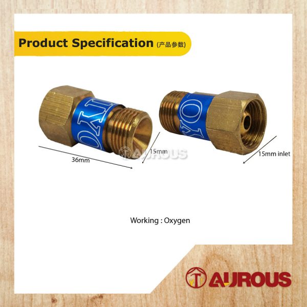 SHIYO OXYGEN / ACETYLENE HOSE CHECK VALVE - Image 6