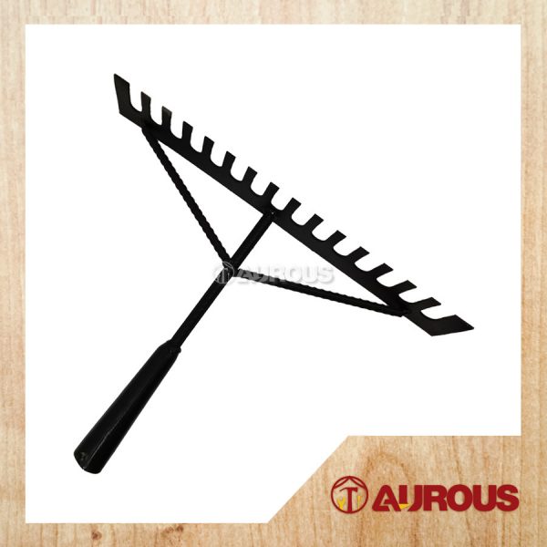 B-Tani Mild Steel Lawn Rake Cakah Bitumen Road Rake Stone Rake (16T / 18T)