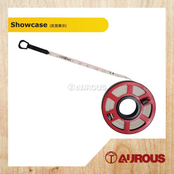 SKYLON ROUND TYPE NYLON MEASURING TAPE 30M/100FT , 50M/165FT - Image 4