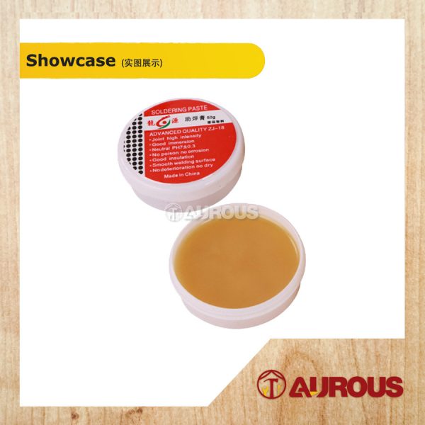 ROSIN SOLDERING FLUID PASTE SOLDER ELECTRICAL WELDING GREASE (RED PLASTIC BOX) - Image 2